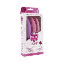 SKINS Dilators for Women Medical Grade 3 Piece Vaginal Dilator Set ? Medical Grade Dilators for Vaginismus Relief & Intimate Health - Medium & Large