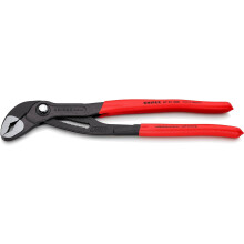 KNIPEX Cobra High-Tech Water Pump Pliers Self-Service Card with Non-Slip Plastic Coating 300 mm, 87 01 300 SB