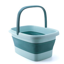 Collapsible Foot Spa with Massage Rollers, Large 15L Foot Soak Tub for Home Spa and Pedicure