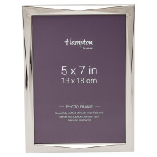 Hampton Frames Photo Frame, Silver, 5x7 (13x18cm)