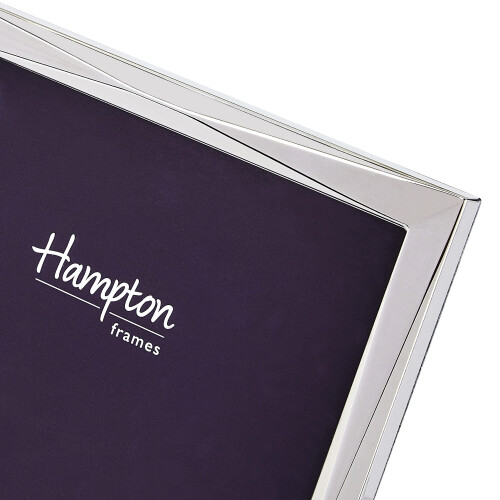 Hampton Frames Photo Frame, Silver, 6x8 (15x20cm) 2