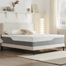 Twirest King Mattress, Memory Foam Mattress, Medium Firm, Breathable Knitted, Soft and Skin Friendly Cloth, Mattresses in a box (150x200x20cm)