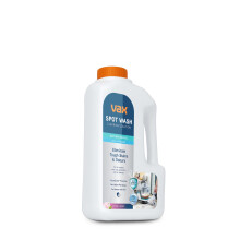 Vax SpotWash Antibacterial 1.5L Spot Cleaning Solution, Upholstery Carpet Stain Remover Shampoo, Cotton & Peony Scent, Removes 99% of Bacteria, Breaks