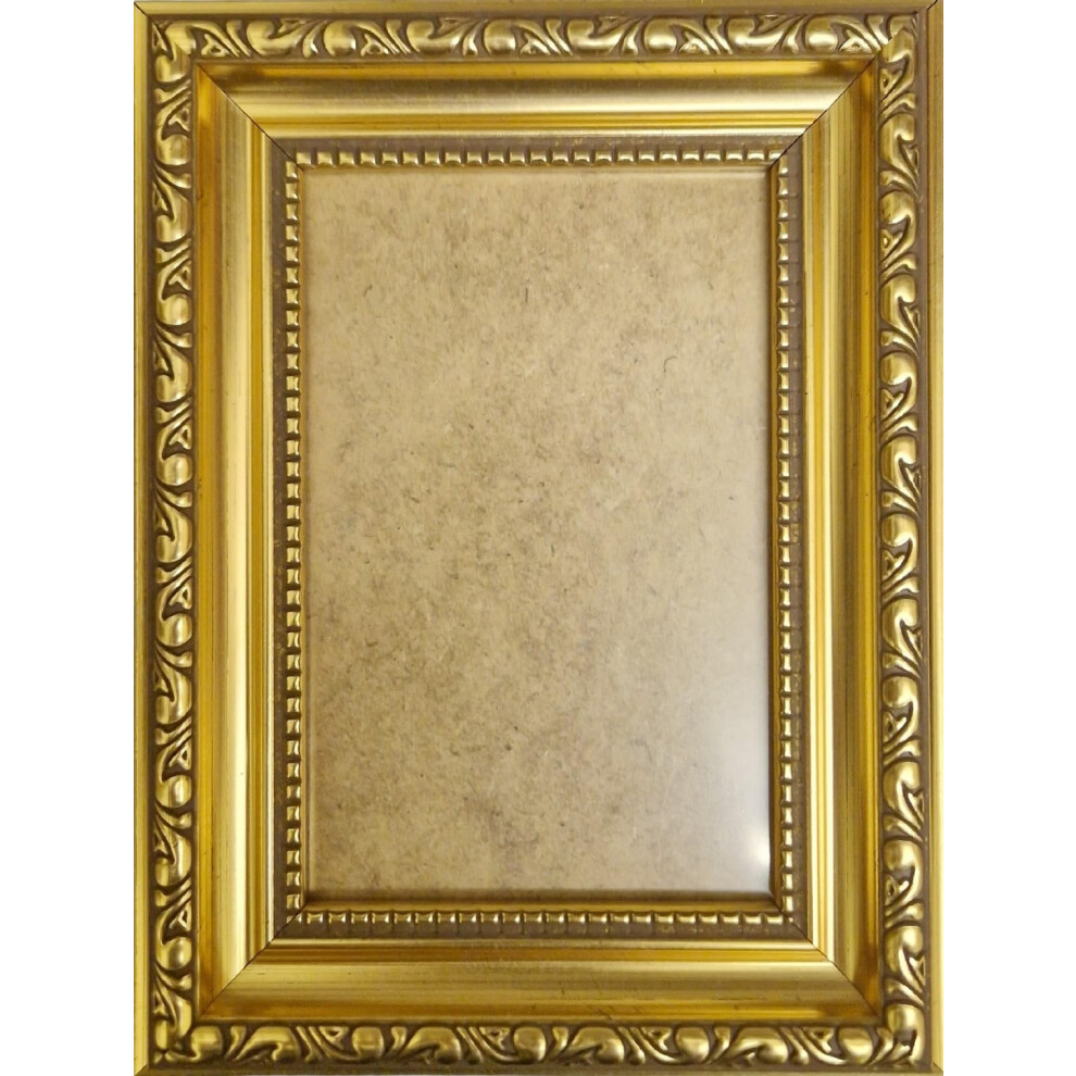 Aryllis Vintage A4 Photo Frame, Ornate Free-Standing & Wall Mountable Premium Picture Frame With Perspex Front Gold 5051221998947
