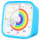 Yunbaoit Rainbow Disk Visual Timer with Protective Case, 60 Minute Countdown Timer for Kids and Adults, Silent Time Management Tool(Blue Rainbow) 1