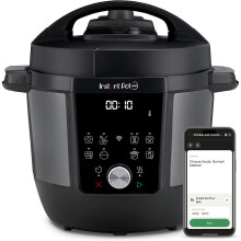 Instant Pot Plus 9-in-1 Electric Multi-Cooker 5.7L - Brushed Stainless Steel, Pressure Cooker, Slow Cooker, Rice Cooker, Saut? Pan, Yoghurt Maker,