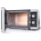 Sharp SHARP YC-MS01U-S Compact 20 Litre 800W Manual control Microwave, 5 power levels, defrost function, LED cavity light - Silver 5