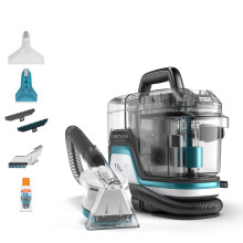 Vax SpotWash Home Pet-Design Spot Cleaner, Upholstery, Sofa, Stairs, Home, Car, Rug, Stain Cleaning Small Handheld Shampooer Machine, Solution,