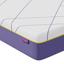 Vesgantti Double Mattress, 20CM Double Memory Foam Mattress with Gel Foam for Cooling Comfort & Pressure Relief - Medium Firm, 135x190x20cm, Lavender
