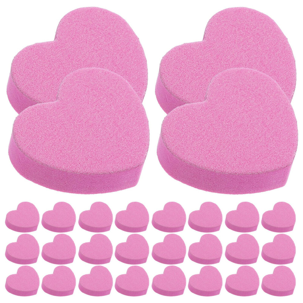 50pcs DualSided Sponge Nail Buffer Block for Gel Nails Manicure Pedicure TravelFriendly
