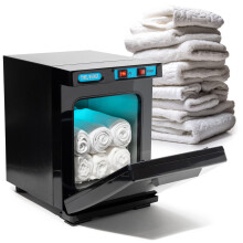 5L Mini 2 in 1 Hot Towel Warmer with UV Sterilizer for Spa Salon Facial Massage Home Use Black