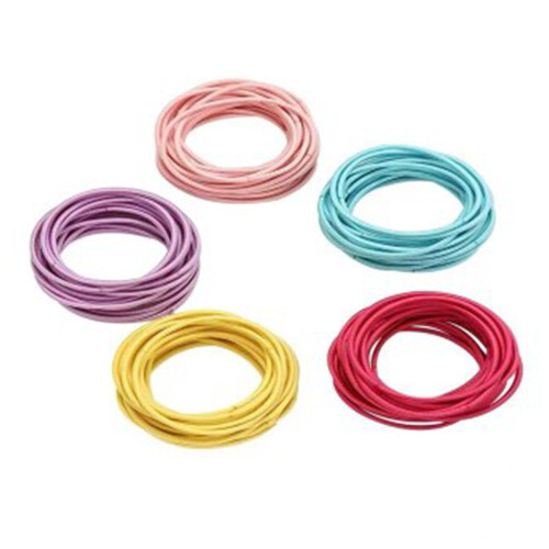 Elastici per capelli che non danneggiano i capelli, sicuri e facili da usare. 1