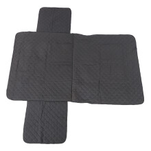 Capa protetora impermeável para banco traseiro de carros, caminhões e SUVs para cães - Protetor antiderrapante com aba lateral, livre de pelos e