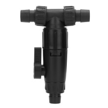 Valvola di controllo del flusso d'acqua per acquari e vasche per pesci, raccordo a sgancio rapido, resistente alla ruggine, impermeabile, resistente