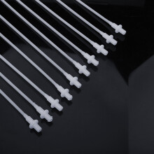 Sett med kateterrør for kunstig inseminasjon for dyreavl, riktig størrelse, bredt bruksområde, fleksible engangsstenger i PVC, praktisk å påføre