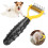 Διπλή κεφαλή χτένα για κατοικίδια, εργαλείο περιποίησης δοντιών από ανοξείδωτο 6