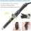 Automatic Hair Curler with 360 Rotating Ceramic Barrel, Adjustable Temperature and LED Display 2