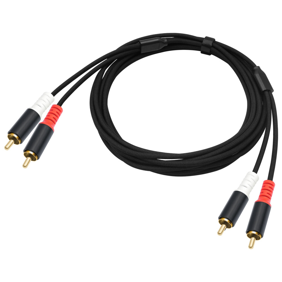 2Rca Male To 2Rca Male Stereo Sound Cables 2Rca Stereo Cable-1M 7627001194144