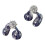 Fleur de cristal rotative, accessoire pour-Une paire deux 1