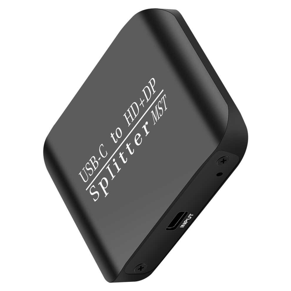 Hdtv Splitter 1 In 2 Out Usb C To Hdtv Splitter 4K 60Hz Video 7627001195967