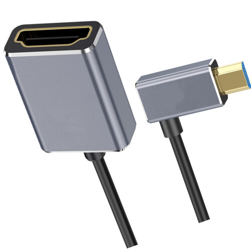 2.1 Version Camera Cable 8K Resolution-D male left elbow