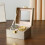 Elegant Stylish Watch Display Box Case Clear Lid Dust-Silver 6