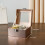 Elegant Stylish Watch Display Box Case Clear Lid Dust-Silver 4