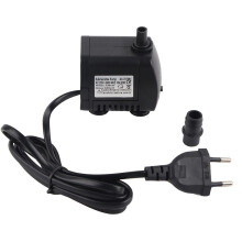 Submersible Water Pump for Aquarium Systems, Brushless Quiet Submersible Water Pump with Adjustable Flow Rate and Resin Potting Seal, Low Noise Operat