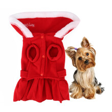 Warm and Cozy Dog Outfit, Festive Holiday Dress Christmas Costume Santa Claus Outfit Pet Winter Sweater Soft Material Breathable Fabric Easy Wear Desi