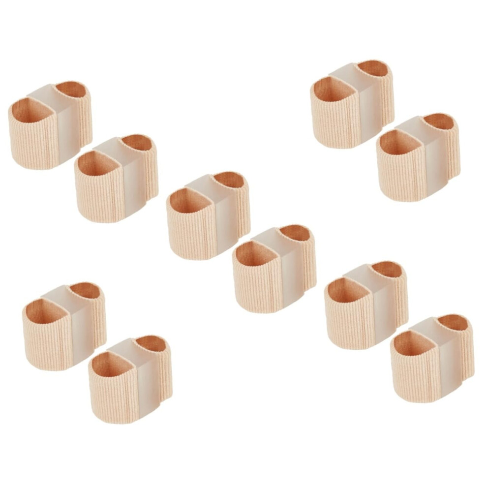 Bunion Corrector Toe Separator with DoubleRing Support and Breathable Cushioning, 5 Sets