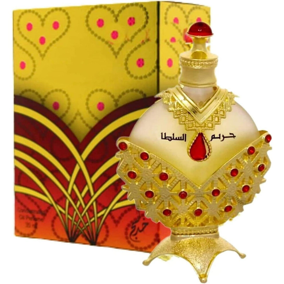 Gold Arabian Perfume Oil 12Ml Concentrated Long Lasting Aroma Elegant Fragrance For Women