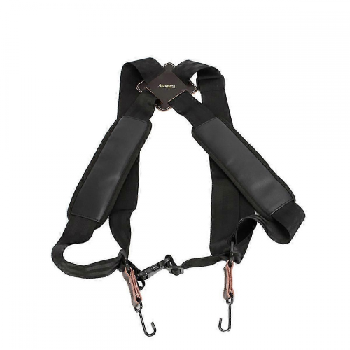 YUEDONG Thick African Drum Shoulder Strap Hand Drum Back Strap Black Suitable for Adults