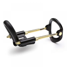 Kit de massage ajustable pour homme, extenseur de pénis efficace, dispositif de traction pénienne doré, portable.