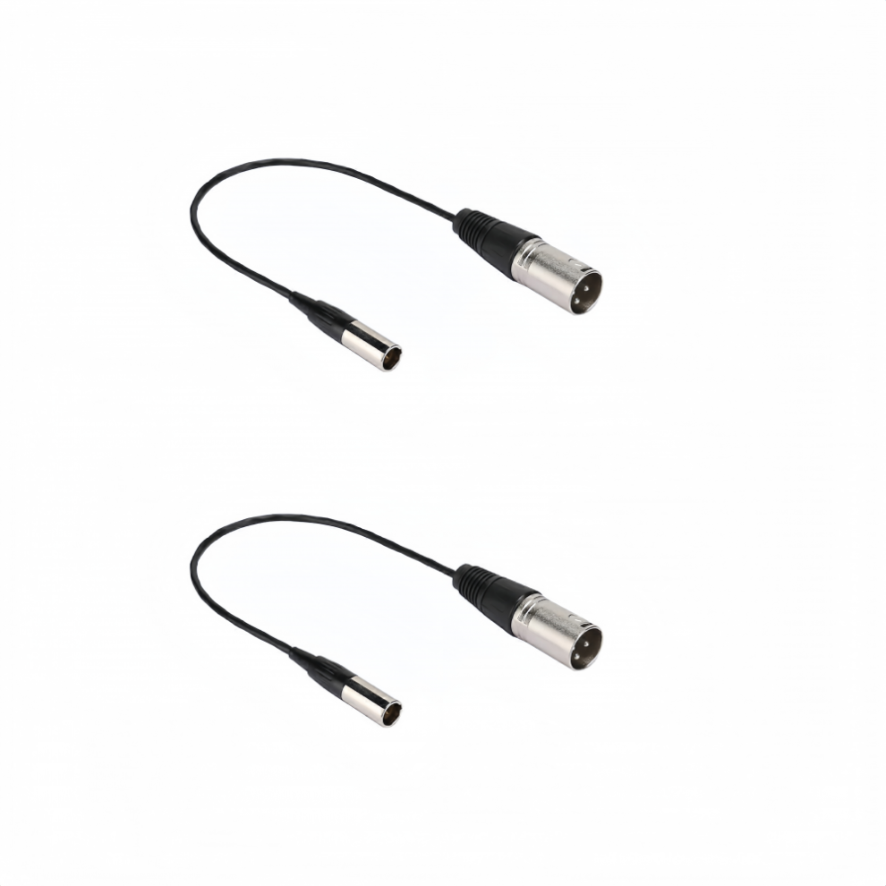 Mini Xlr 3-Pin Male Connector, Compatible With Canon Audio Cables And Camera Microphone Interfaces. 5996097932513