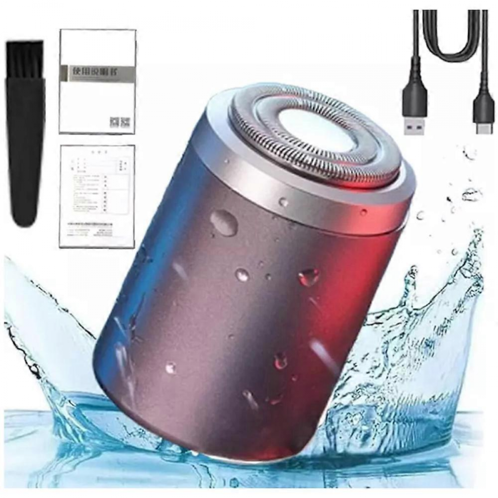 Purple (Purple) Sopami Mini Electric Shaver, Mini Portable Electric Shaver Sopami, Electric Shaver