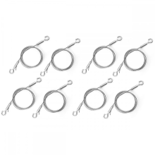 Adjustable steel wire rope with hook, stainless steel picture hanging wire, heavy-duty picture hanging wire, mirror hanging accessory