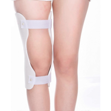 Knee Splint Breathable Orthopedic Knee Splint Knee Immobilizer Compression Sleeve Straight Leg Support Brace Compatible with Arthritis Sports