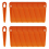 Conjunto de 100 lâminas de corte em ABS compatíveis com STIHL Polycut 2-2 para cortadores de grama. 2