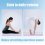 Stretching Strap Compatible with Exercise Gymnastics ComCompatible withtable Band Women Men 5