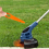 Conjunto de 100 lâminas de corte em ABS compatíveis com STIHL Polycut 2-2 para cortadores de grama. 5