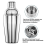 Stainless steel cocktail shaker set (with filter) 5