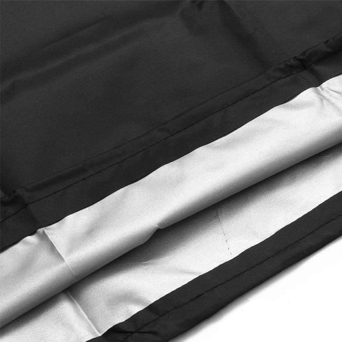 Waterproof ping pong table cover 165x70x185cm Black 2