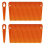 Conjunto de 100 lâminas de corte em ABS compatíveis com STIHL Polycut 2-2 para cortadores de grama. 2
