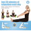 Stretching Strap Compatible with Exercise Gymnastics ComCompatible withtable Band Women Men 3