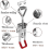 (4pack)Heavy Duty Adjustable Toggle Latch Clamp With Lock Hole 660lbs Holding Capacity Large Pull Action Latch 5