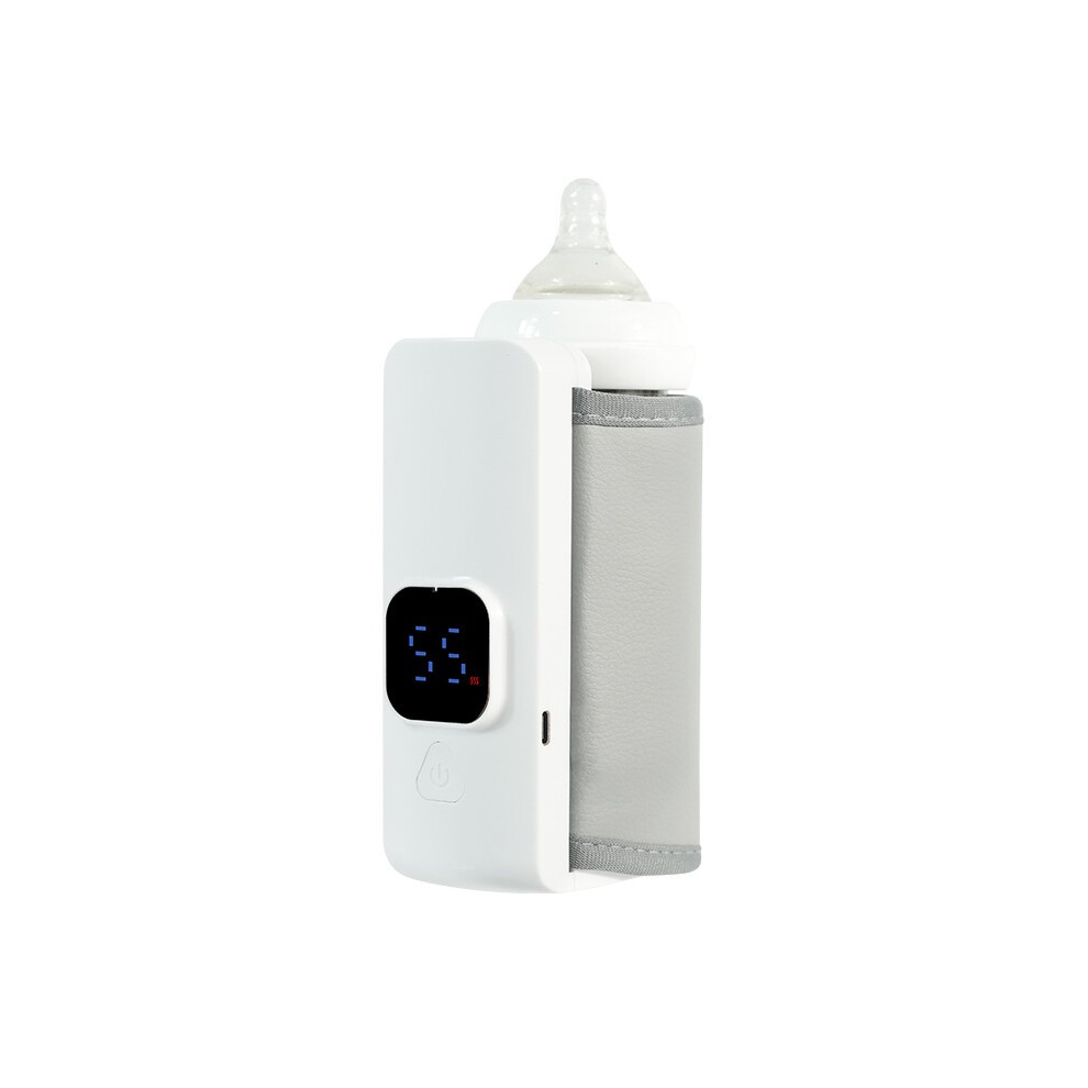 Wireless thermostatic bottle warmer rechargeable heating sleeve