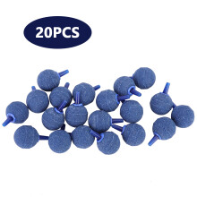 Difusor de bolhas de ar para hidroponia, pedra difusora para aquários e tanques de peixes, pedra difusora de bolhas minúsculas com boa difusão de