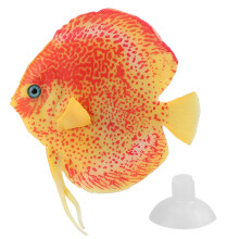 Acvariu Decor Plutitor Ornament Silicon de Înaltă Calitate Acvariu Pește Artificial Design Luminos Ornament Acvariu Sigur Pentru Pești Cu
