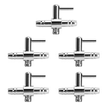 Fish Tank Air Flow Control Valve, Manual Airflow On Off Switch, Leakproof Air Control Valve, Stainless Steel Air Pump Lever Control for One-Way Air
