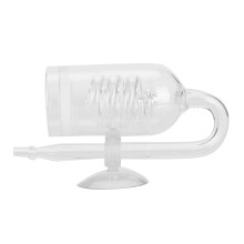 Beplant aquarium, rijk aan CO2, kristalheldere nano CO2-diffuser, U-vormige buis voor aquarium, hoge diffusie-efficiëntie, accessoires voor
